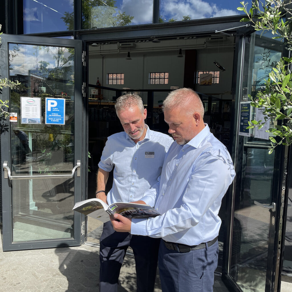 Jens fra Supermarco og Max fra Bunzl